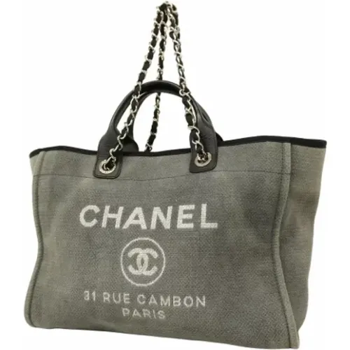 Pre-owned Canvas chanel-bags , female, Sizes: ONE SIZE - Chanel Vintage - Modalova