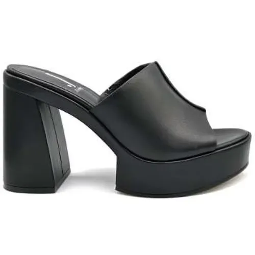 Platform Sandals Wide Strap , female, Sizes: 5 UK, 4 UK, 6 UK, 3 UK - Jeannot - Modalova