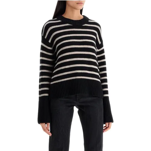 Gestreifter Cashmere Pullover - Lisa Yang - Modalova