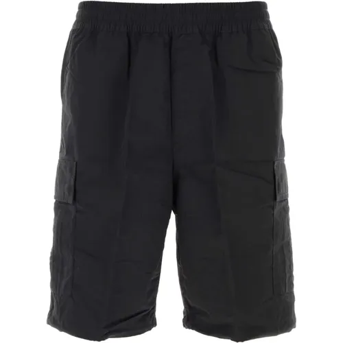 Schwarze Nylon Cargo Shorts , Herren, Größe: M - Carhartt WIP - Modalova