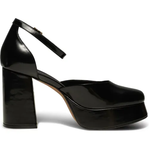 Priscilla Ankle Strap Leather Heels - , female, Sizes: 8 UK, 5 UK, 3 UK, 6 UK, 4 UK, 7 UK - Shoe the Bear - Modalova