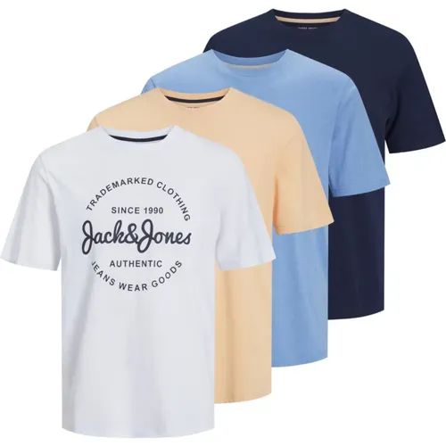 Wald Print Mix T-Shirt Pack - jack & jones - Modalova
