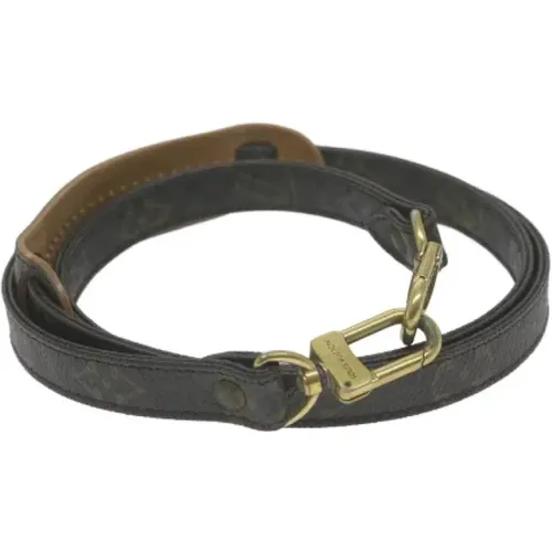 Pre-owned Leather belts , female, Sizes: ONE SIZE - Louis Vuitton Vintage - Modalova