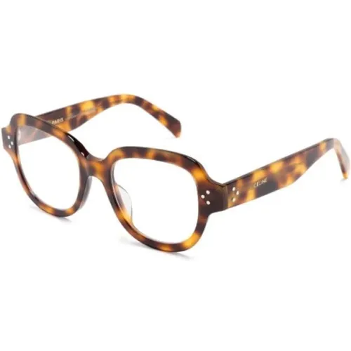 Braun/Havanna Optische Brille, vielseitig und stilvoll,Rosa Optische Brille Must-Have,Klassische Schwarze Optische Brille - Celine - Modalova