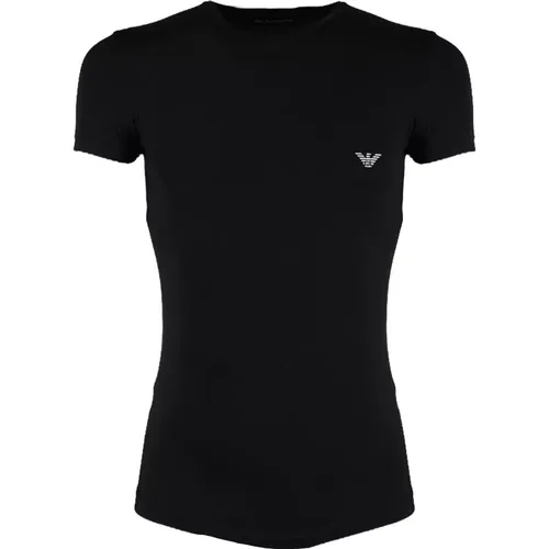 Modal-Mischung T-Shirt - Emporio Armani - Modalova