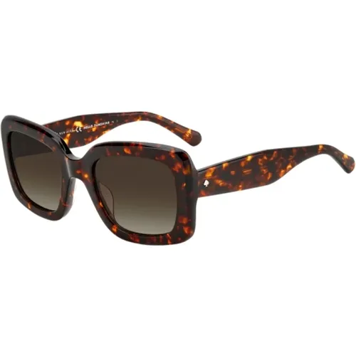 Braune Acetat Damen Sonnenbrille - Kate Spade - Modalova