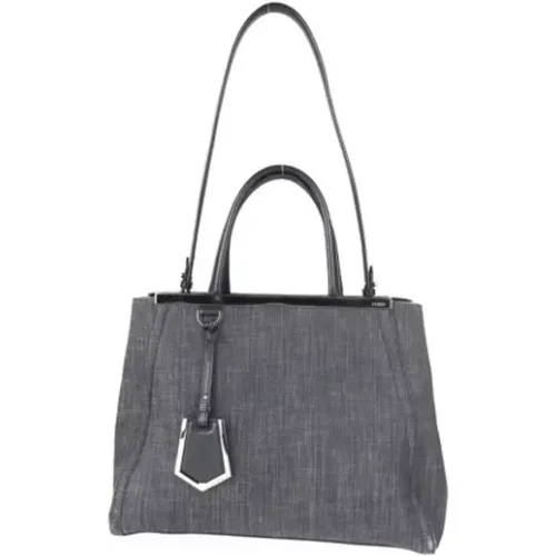 Pre-owned Denim Fendi bag , female, Sizes: ONE SIZE - Fendi Vintage - Modalova