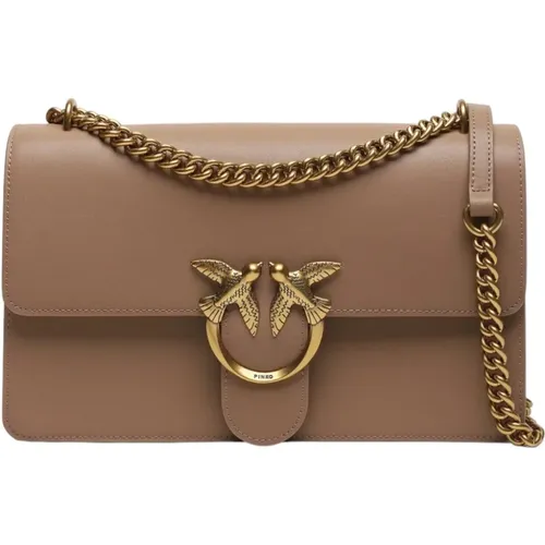 Leder Tasche PINKO - pinko - Modalova