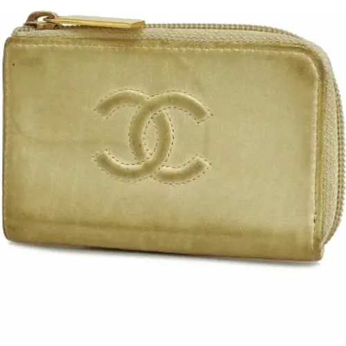 Pre-owned Leather wallets , female, Sizes: ONE SIZE - Chanel Vintage - Modalova