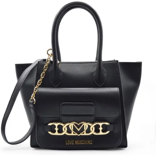 Iconic Logo Handbag , female, Sizes: ONE SIZE - Love Moschino - Modalova