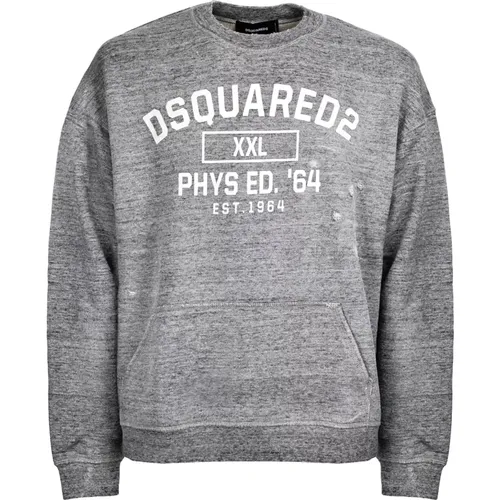 Sweatshirts , Herren, Größe: L - Dsquared2 - Modalova