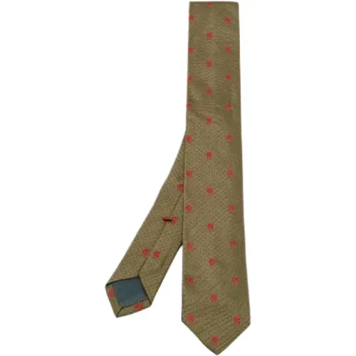 Pre-owned Silk home-office , male, Sizes: ONE SIZE - Alexander McQueen Pre-owned - Modalova