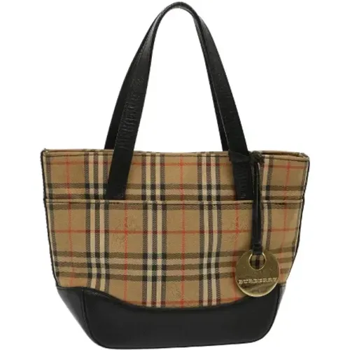 Pre-owned Cotton totes , female, Sizes: ONE SIZE - Burberry Vintage - Modalova