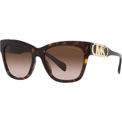 Empire Square Sunglasses Dark Carey Gradient , female, Sizes: 55 MM - Michael Kors - Modalova