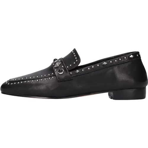 Schwarze Lederloafers Suzanna , Damen, Größe: 38 EU - Toral - Modalova