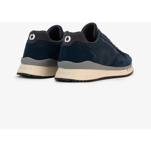 Blaue Sicilia Sneaker Aus Recyceltem Polyester Vegan , Herren, Größe: 42 EU - ECOALF - Modalova