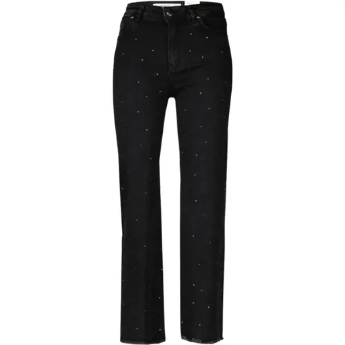 Stylische Cropped Slim-fit Jeans , Damen, Größe: W27 - Silvian Heach - Modalova