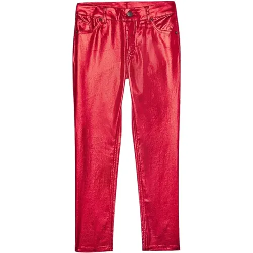Glänzende Skinny Jeans aus Denim - Karl Lagerfeld - Modalova