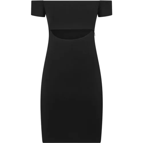 Cut-Out Bardot Dress , female, Sizes: M, S - Dsquared2 - Modalova