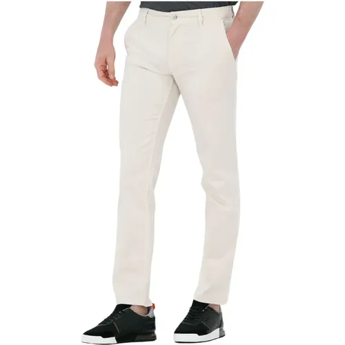 Slimm D Chino Hose Sandfarbe , Herren, Größe: W33 L34 - Hugo Boss - Modalova