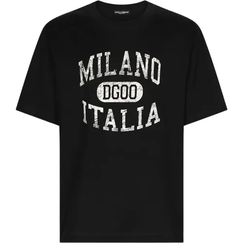 Lässiges Baumwoll-T-Shirt G8Pn9Tg7Npvn0000 - Dolce & Gabbana - Modalova