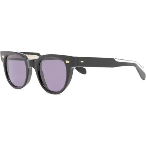 Schwarze Sonnenbrille für den täglichen Gebrauch , Damen, Größe: 49 MM - Cutler And Gross - Modalova