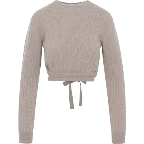 Taupe Cable-Knit Sweater Patou - Patou - Modalova