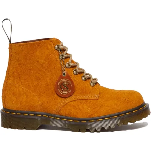 Hardware Suede Knöchelstiefel , unisex, Größe: 42 EU - Dr. Martens - Modalova