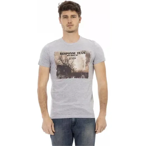 Round Neck Stylish T-Shirt , male, Sizes: M, 2XL, L, XL - Trussardi - Modalova