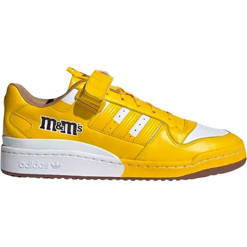 Limitierte Auflage Gelb Weiße Sneakers , Herren, Größe: 40 2/3 EU - Adidas - Modalova