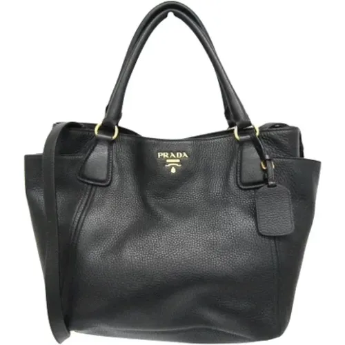 Pre-owned Leather prada-bags , female, Sizes: ONE SIZE - Prada Vintage - Modalova