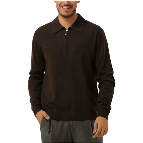 Brauner Stylischer Herrenpullover Orbit RWS , Herren, Größe: XL - Tiger Of Sweden - Modalova