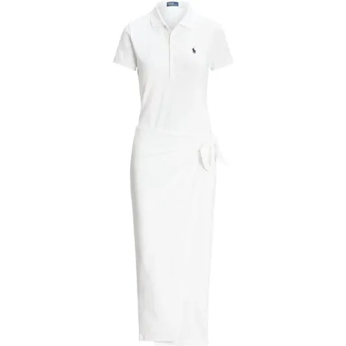 Weiße Kleid für Frauen , Damen, Größe: M - Ralph Lauren - Modalova