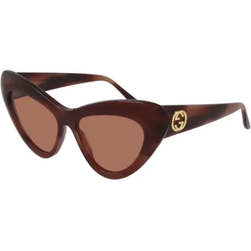 Stylish Sunglasses for Fashion Enthusiasts , unisex, Sizes: ONE SIZE - Gucci - Modalova