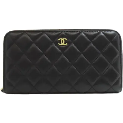 Pre-owned Leather wallets , female, Sizes: ONE SIZE - Chanel Vintage - Modalova