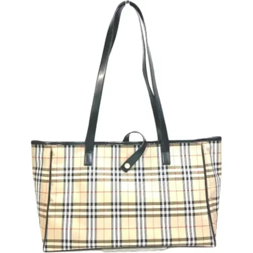 Pre-owned Canvas handbags , female, Sizes: ONE SIZE - Burberry Vintage - Modalova