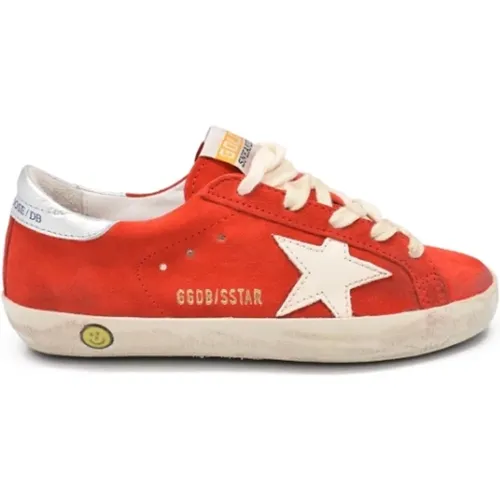 Rote Superstar Sneakers - Golden Goose - Modalova