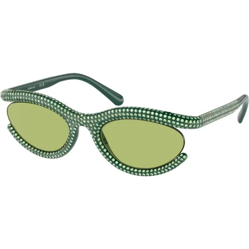 Elegante Sonnenbrille für moderne Frauen - Swarovski - Modalova