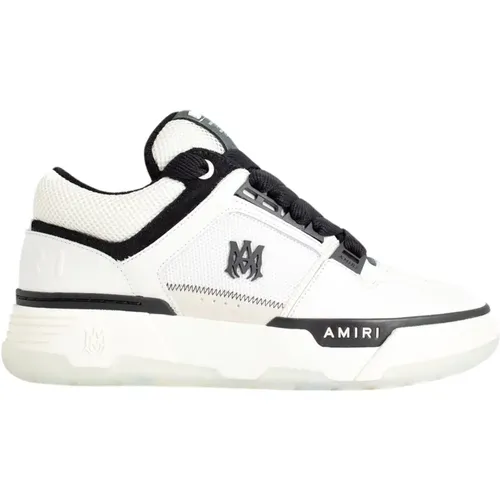 Schwarze und weiße Ma-1 Sneakers,Weiße und grüne Ma-1 Sneaker - Amiri - Modalova