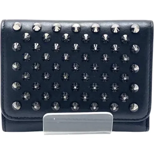 Pre-owned Leather wallets , female, Sizes: ONE SIZE - Christian Louboutin Pre-owned - Modalova