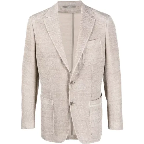 Cotton jacket , male, Sizes: 2XL - Canali - Modalova
