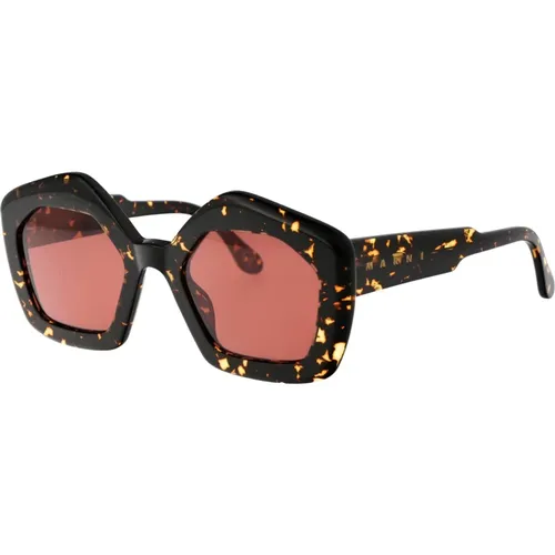 Laughing Waters Sunglasses , female, Sizes: 51 MM - Marni - Modalova
