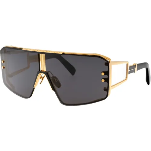 Stylish Sunglasses with Le Masque Design , female, Sizes: ONE SIZE - Balmain - Modalova
