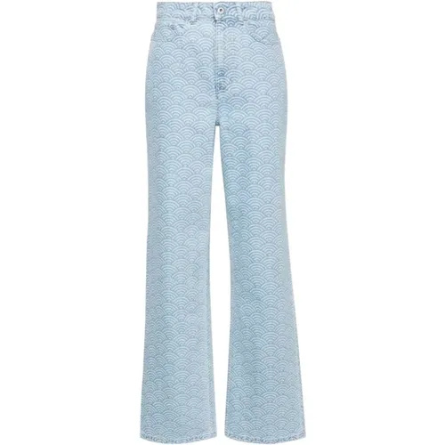 Women's Clothing Jeans Grey Ss24 , female, Sizes: W25, W26 - Kenzo - Modalova