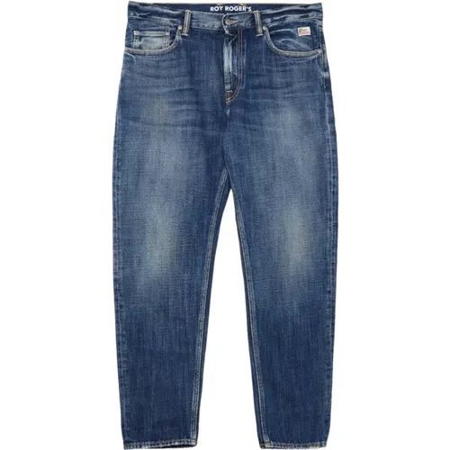 Gerades Jeans , Herren, Größe: W35 - Roy Roger's - Modalova
