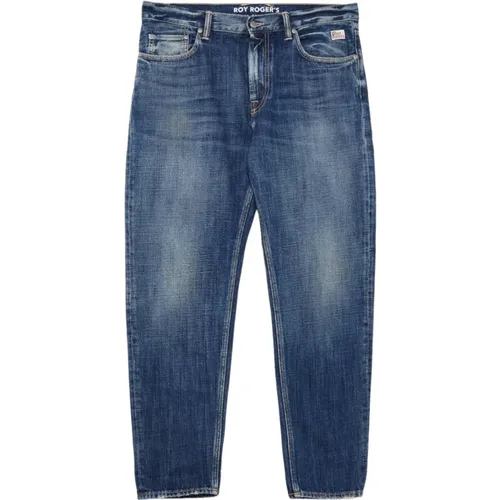 Straight Jeans , male, Sizes: W33 - Roy Roger's - Modalova