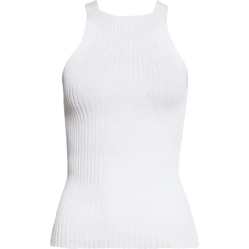 High-Neck Cotton-Blend Top , Damen, Größe: M/L - A. Roege Hove - Modalova