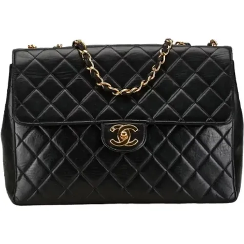 Pre-owned Leather chanel-bags , female, Sizes: ONE SIZE - Chanel Vintage - Modalova