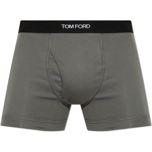 Boxers with logo , male, Sizes: XS - Tom Ford - Modalova