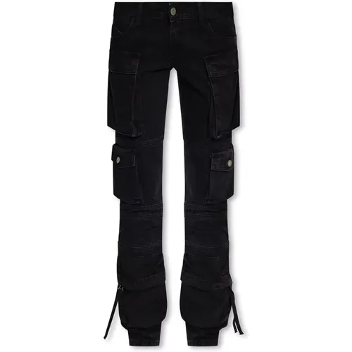 ‘Essie’ cargo jeans , female, Sizes: W27, W26, W25, W28, W29 - The Attico - Modalova